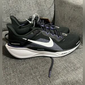 Nike X NFL Baltimore Ravens Pegasus 41 React running Black Purple Mens 11.5 New